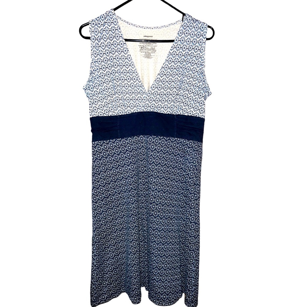 Patagonia Margot dress blue. Size Med